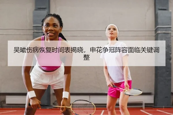 吴曦伤病恢复时间表揭晓，申花争冠阵容面临关键调整